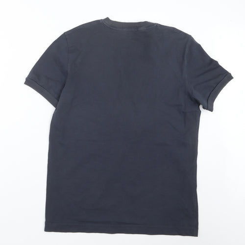 Fred Perry Mens Grey    T-Shirt Size M