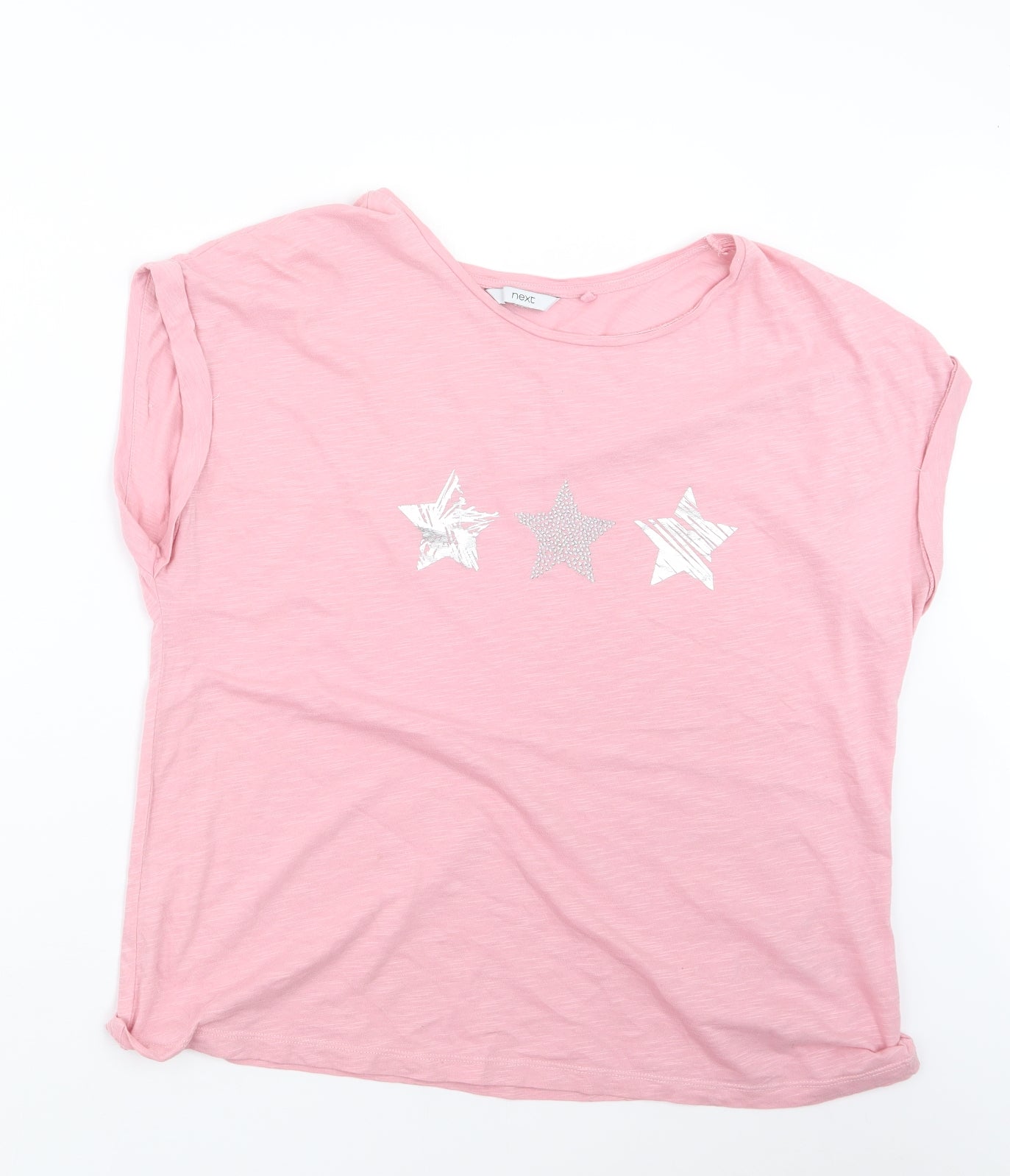 NEXT Womens Pink Geometric  Top Pyjama Top Size 20