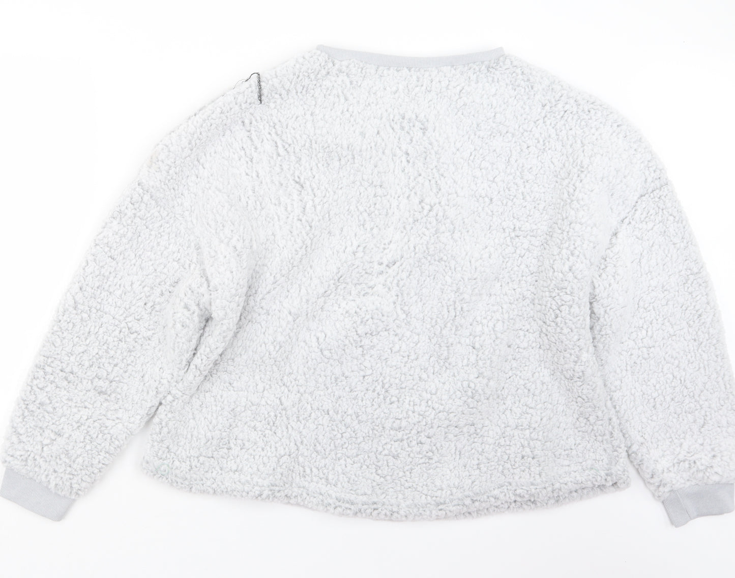 Primark Womens Grey Geometric  Top Pyjama Top Size 18