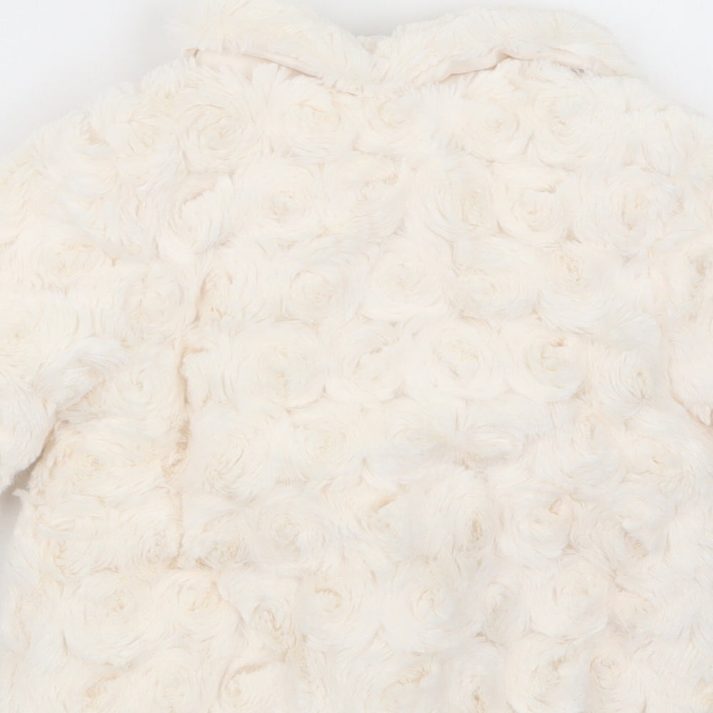 George Girls Ivory   Jacket  Size 3-6 Months