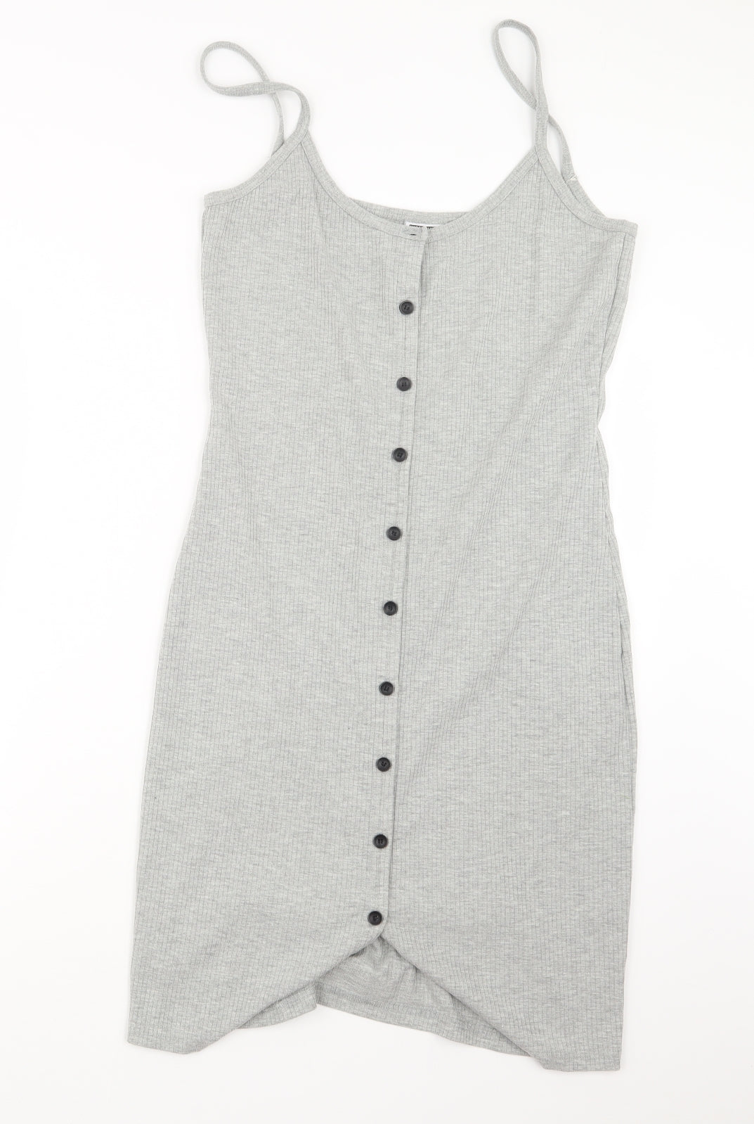 Noisy may Womens Grey   T-Shirt Dress  Size M