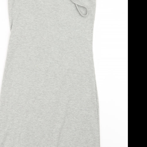Noisy may Womens Grey   T-Shirt Dress  Size M