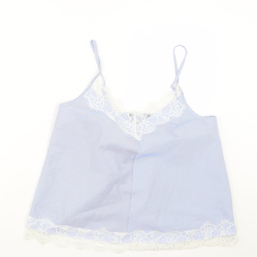 Atmosphere Womens Blue Striped  Camisole T-Shirt Size 10