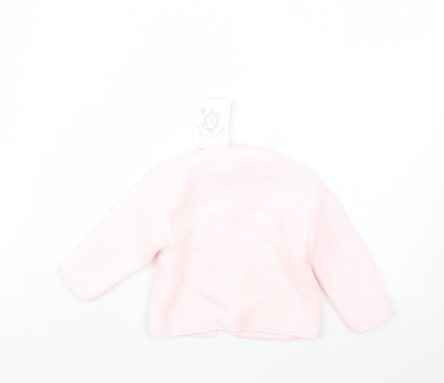 Dandelion Girls Pink  Knit Cardigan Jumper Size 3-6 Months