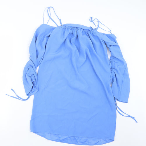 River Island Womens Blue   T-Shirt Dress  Size 8