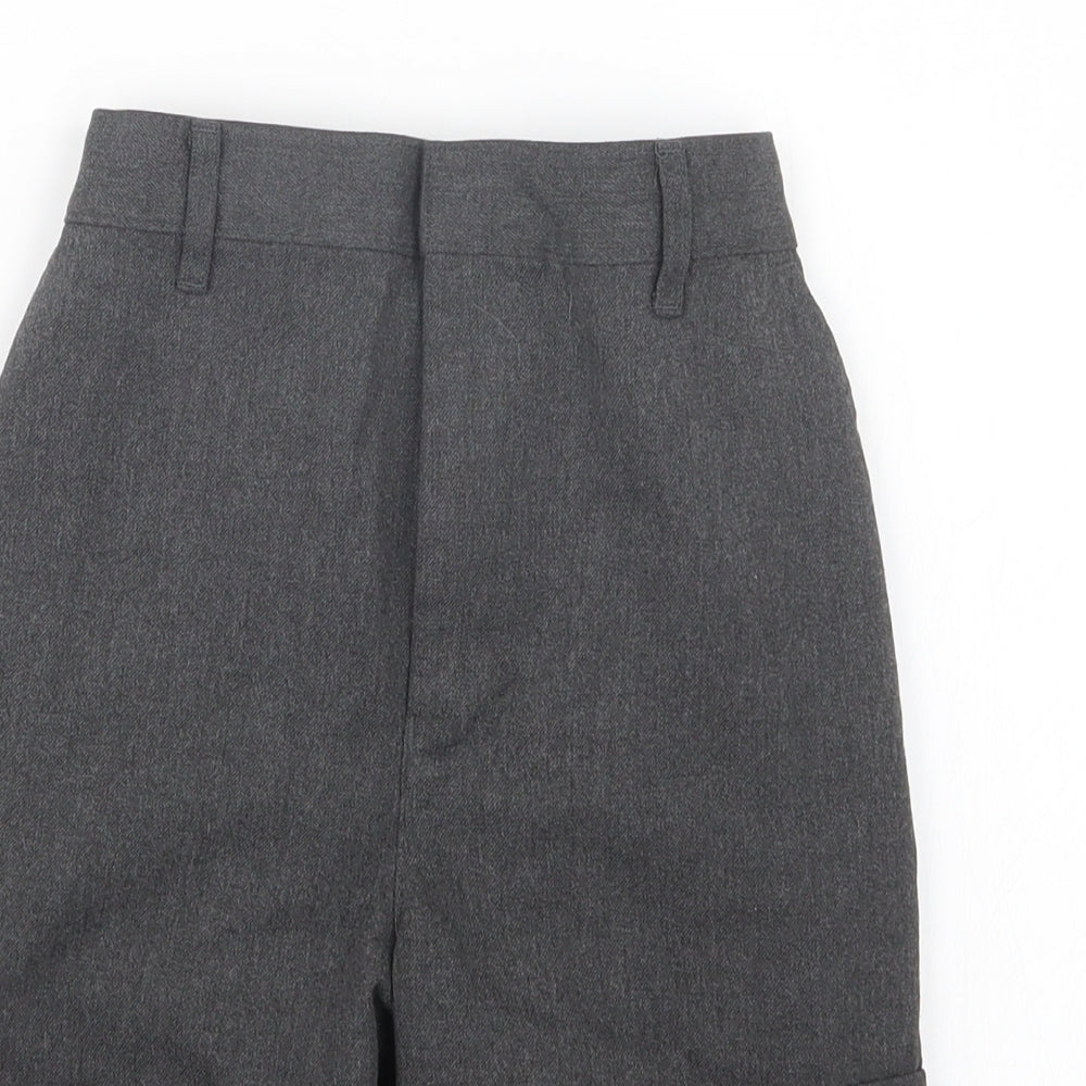 Marks and Spencer Boys Grey   Cargo Shorts Size 10-11 Years - School
