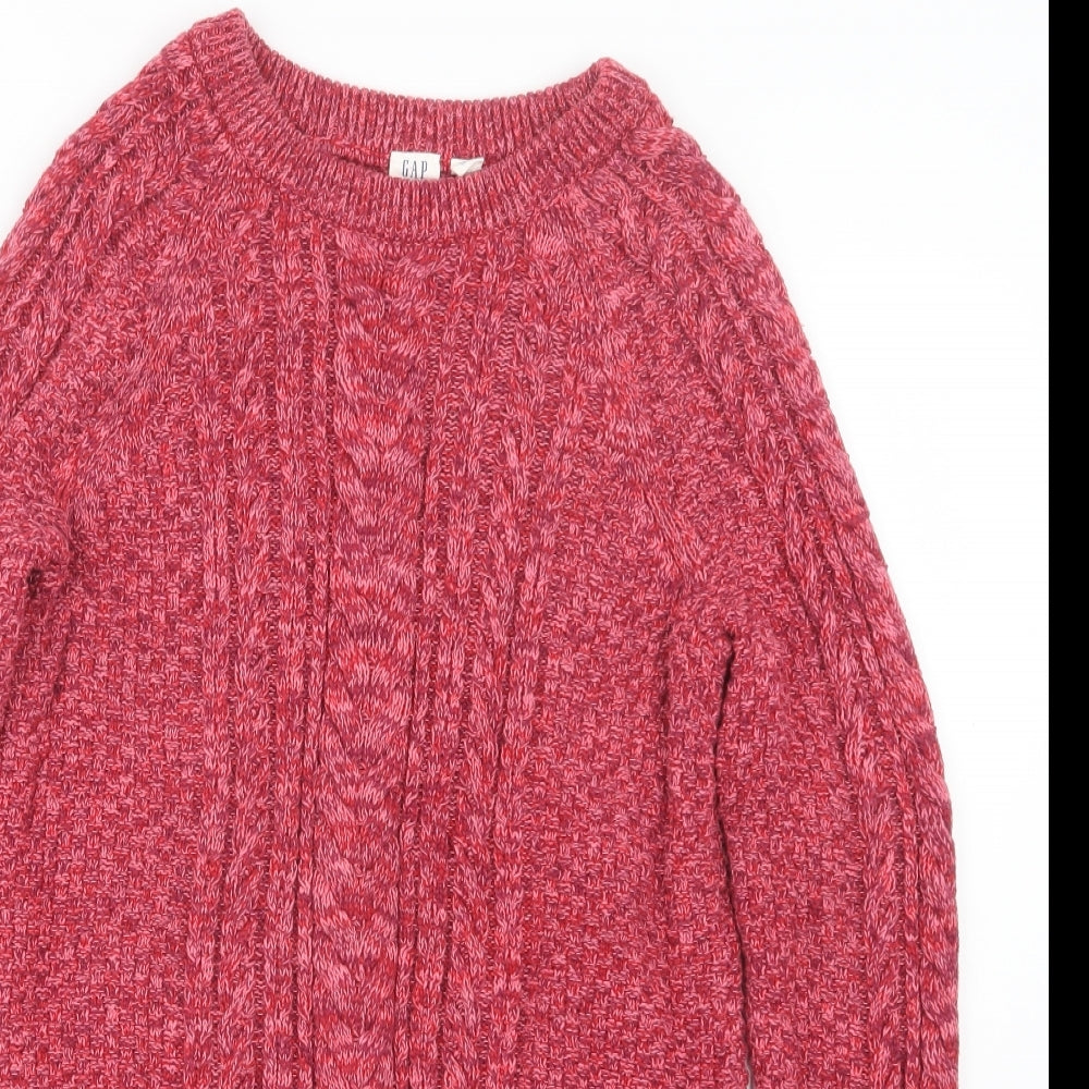 Gap Womens Pink  Knit Pullover Jumper Size S