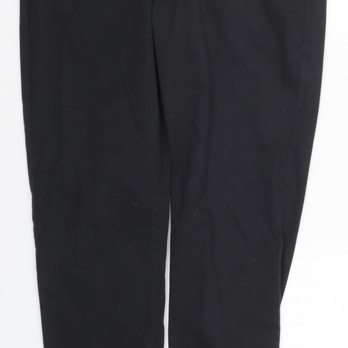 Denim Co Mens Black   Compression Trousers Size 34 L32 in