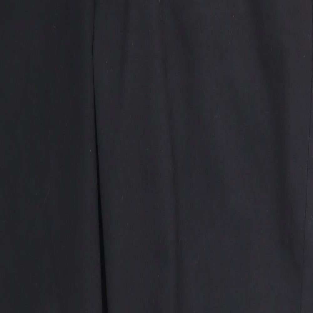 Denim Co Mens Black   Compression Trousers Size 34 L32 in