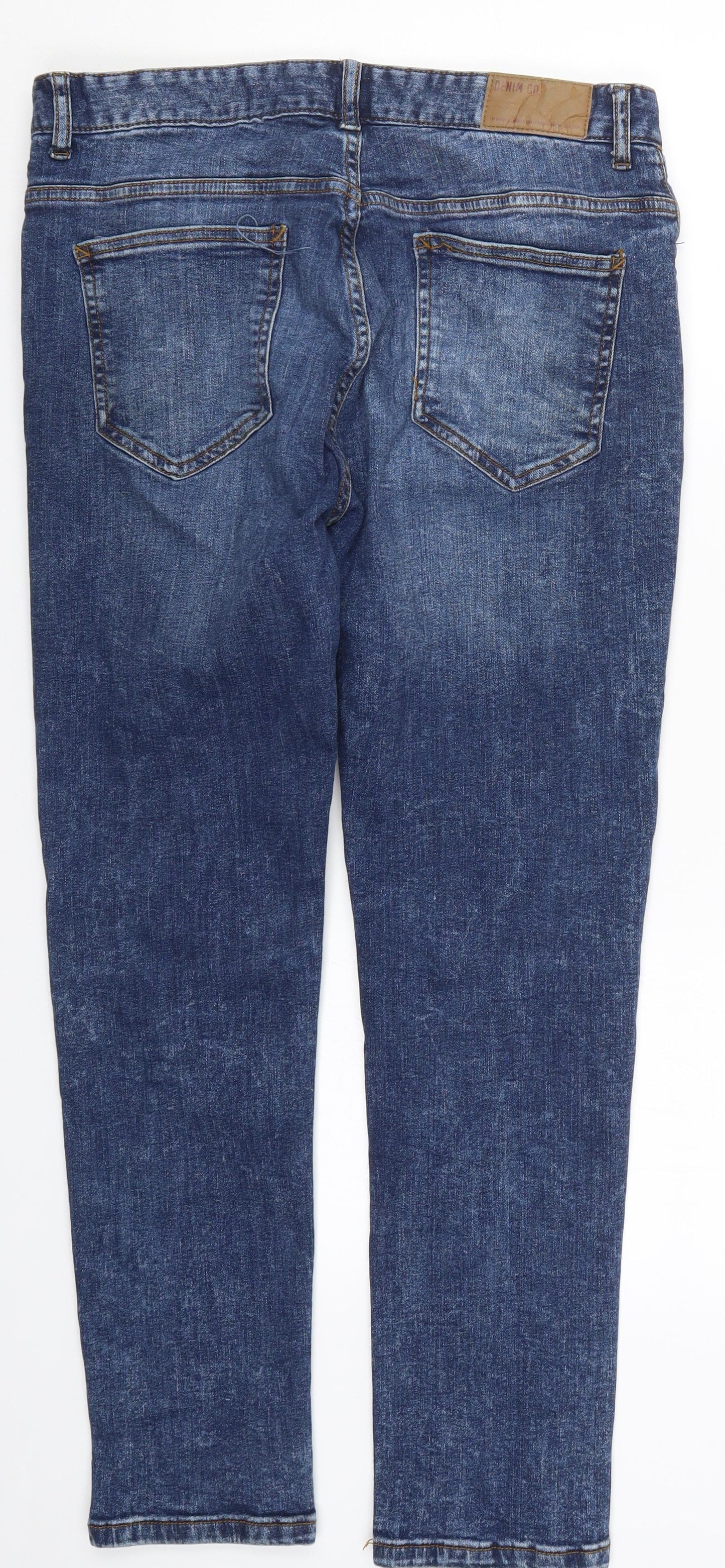 Denim Co Mens Blue  Denim Skinny Jeans Size 34 L27 in