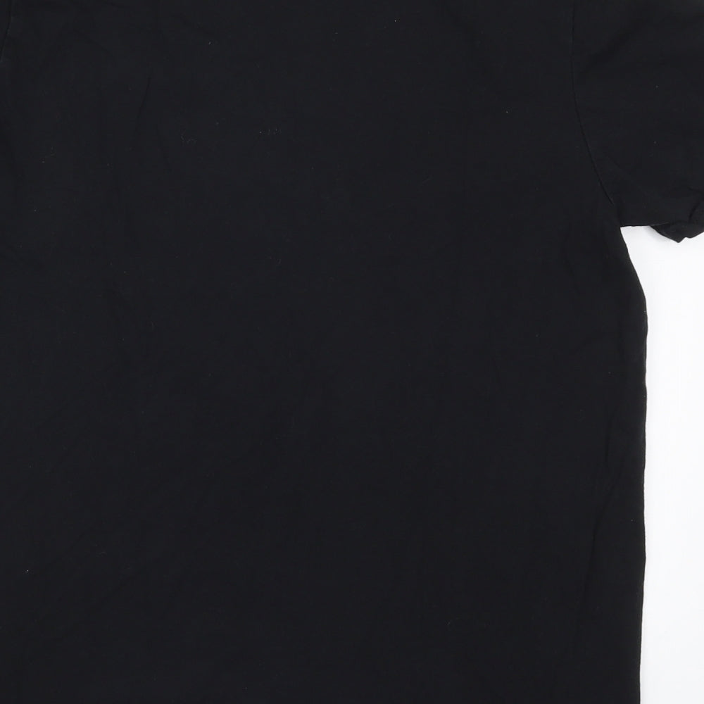 Preworn Mens Black    T-Shirt Size S  - Stranger Things