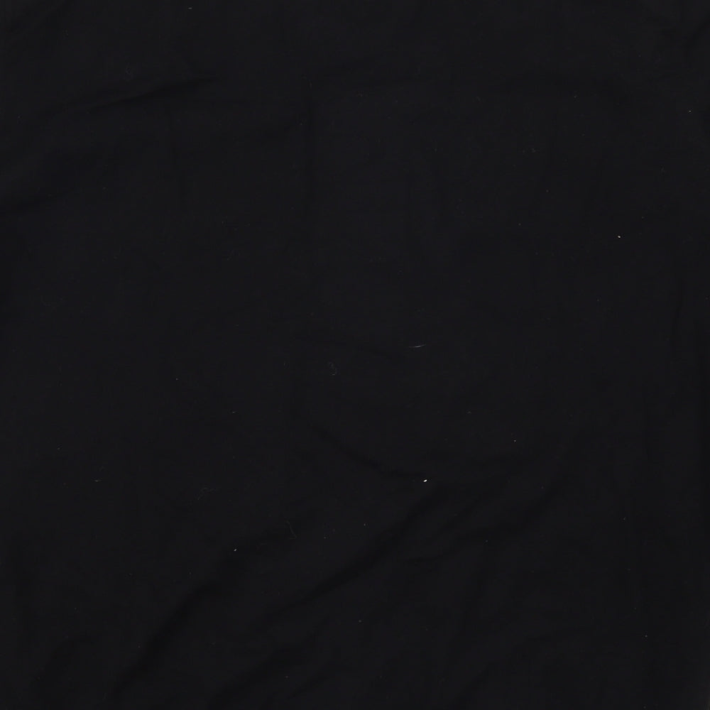 NEXT Mens Black  Knit Pullover Jumper Size L