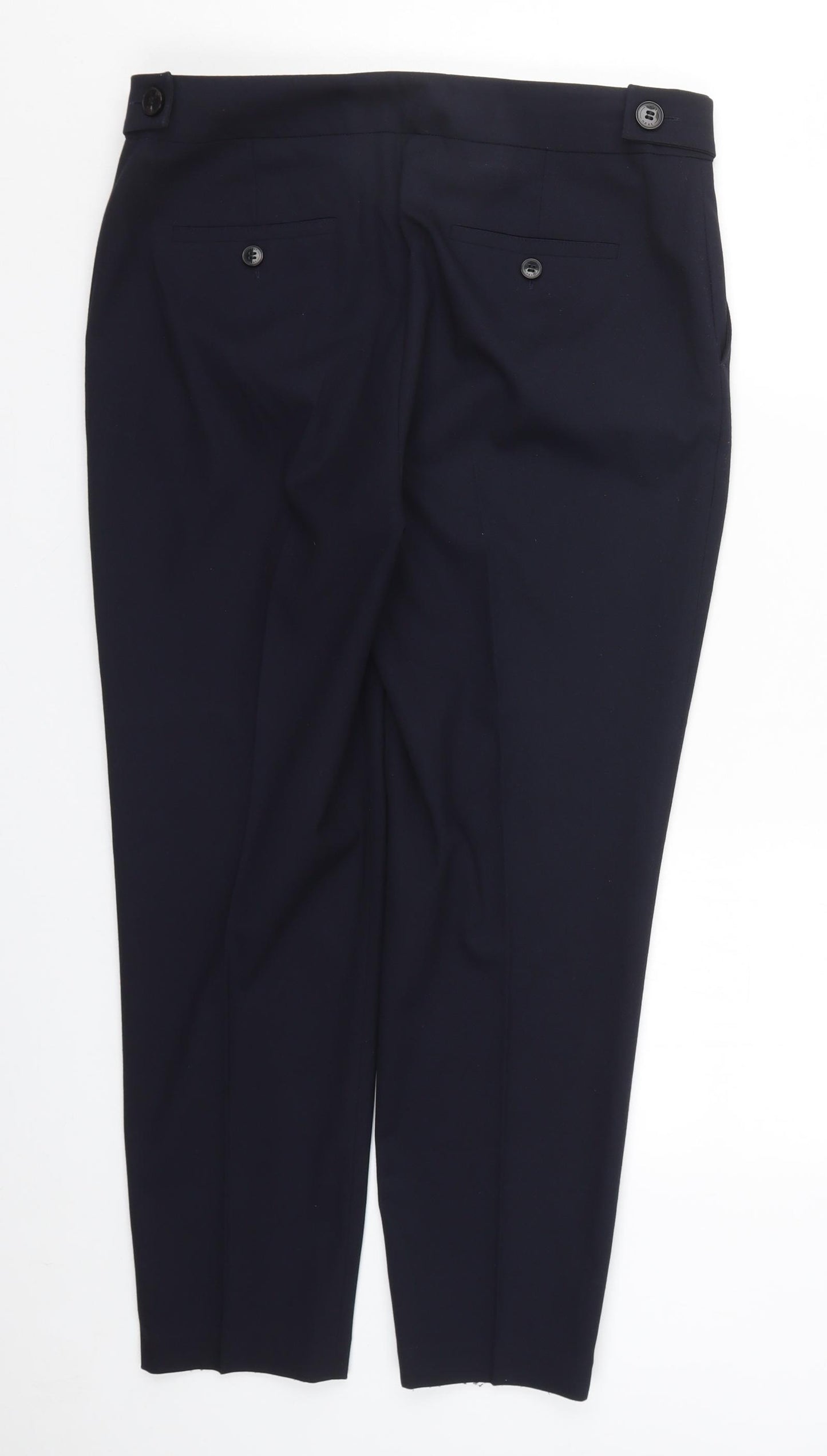 NEXT Womens Blue   Trousers  Size 12 L25.5 in