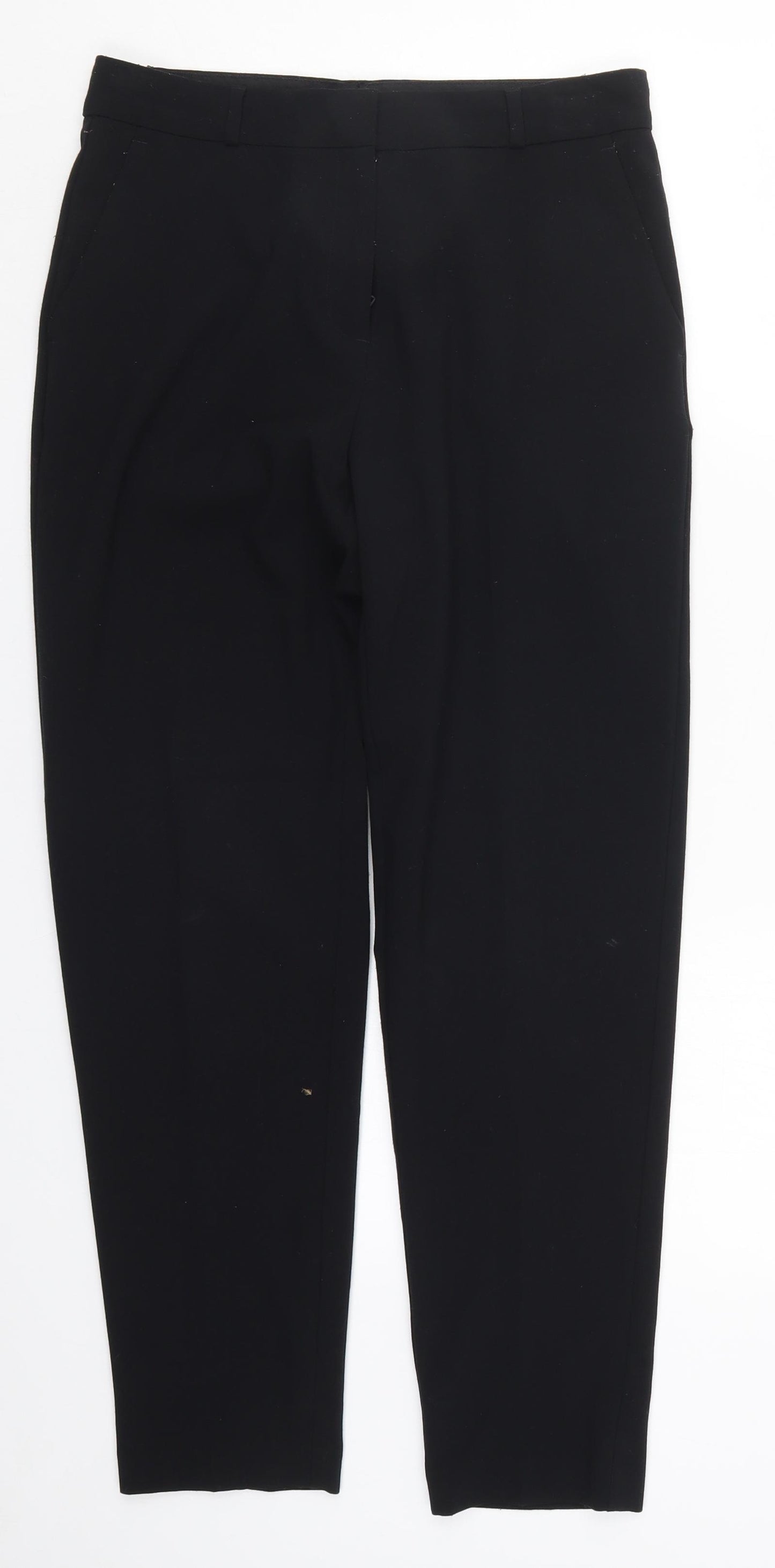 Marks and Spencer Womens Black   Trousers  Size 10 L28 in