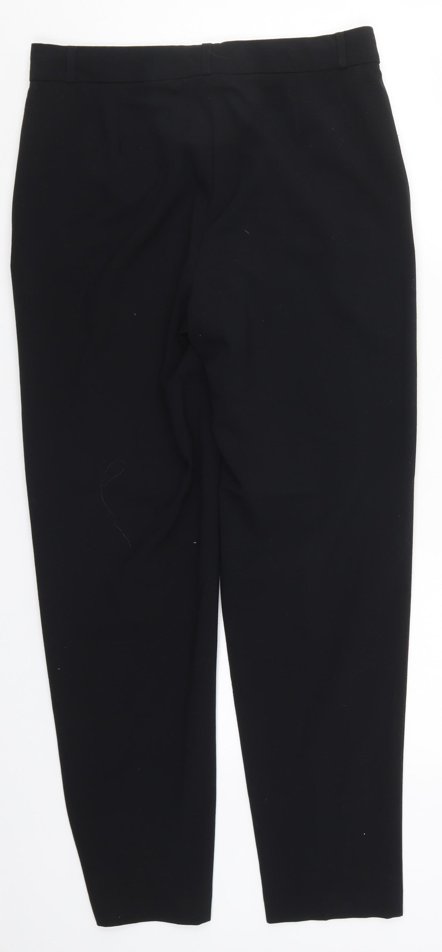 Marks and Spencer Womens Black   Trousers  Size 10 L28 in