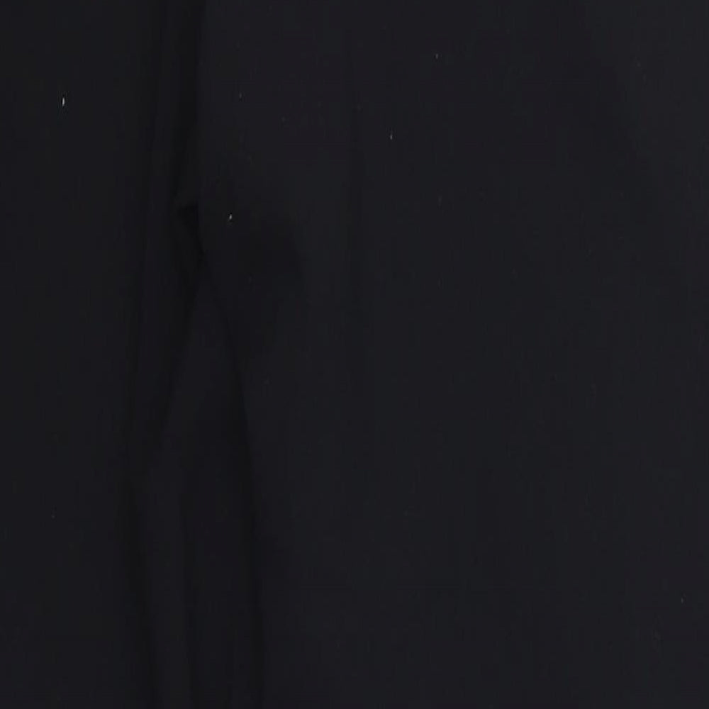 Marks and Spencer Womens Black   Trousers  Size 10 L28 in