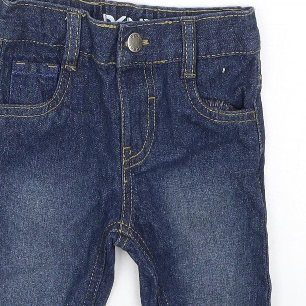 DKNY Boys Blue  Denim Capri Jeans Size 6-9 Months