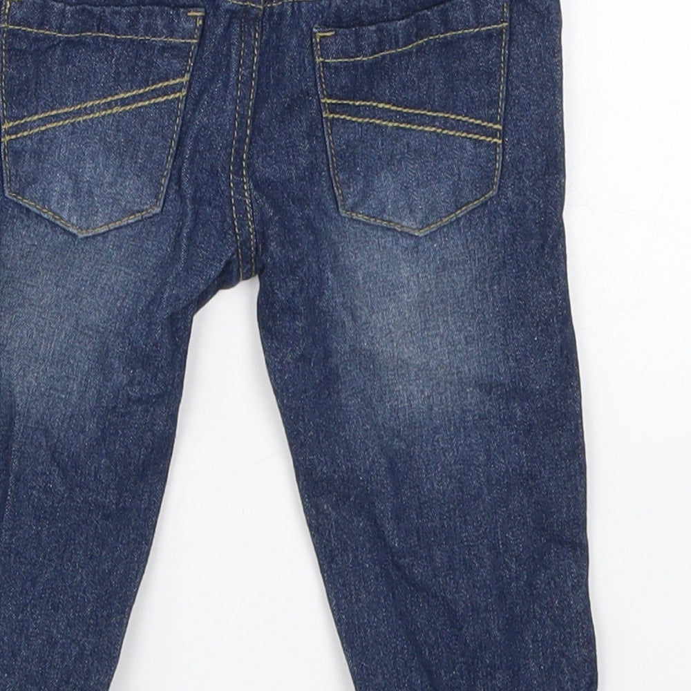 DKNY Boys Blue  Denim Capri Jeans Size 6-9 Months