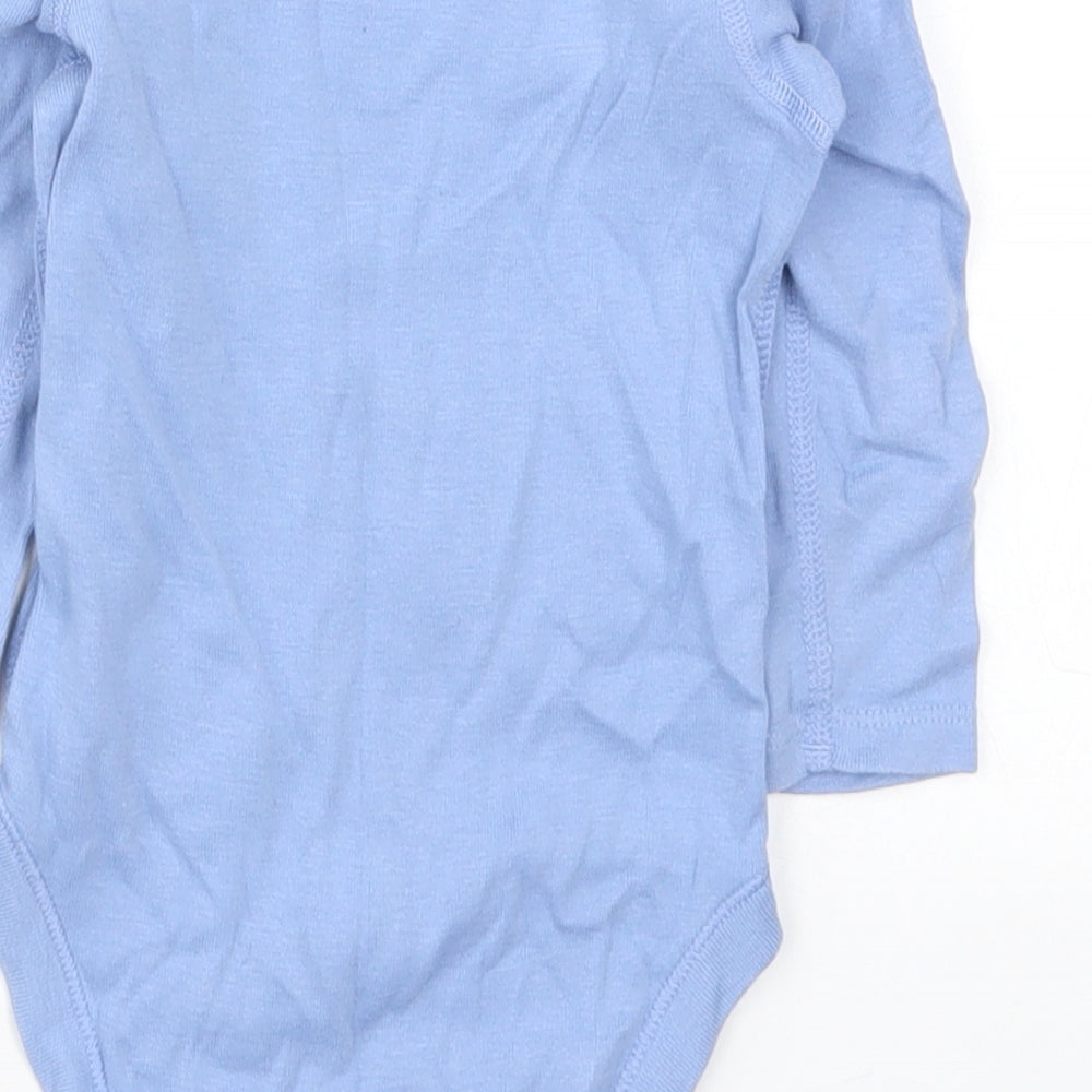 Marks and Spencer Boys Blue   Babygrow One-Piece Size 9-12 Months