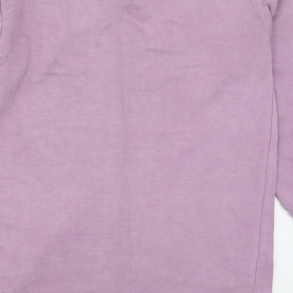 Nasty Gal Womens Purple   Pullover Sweatshirt Size 14