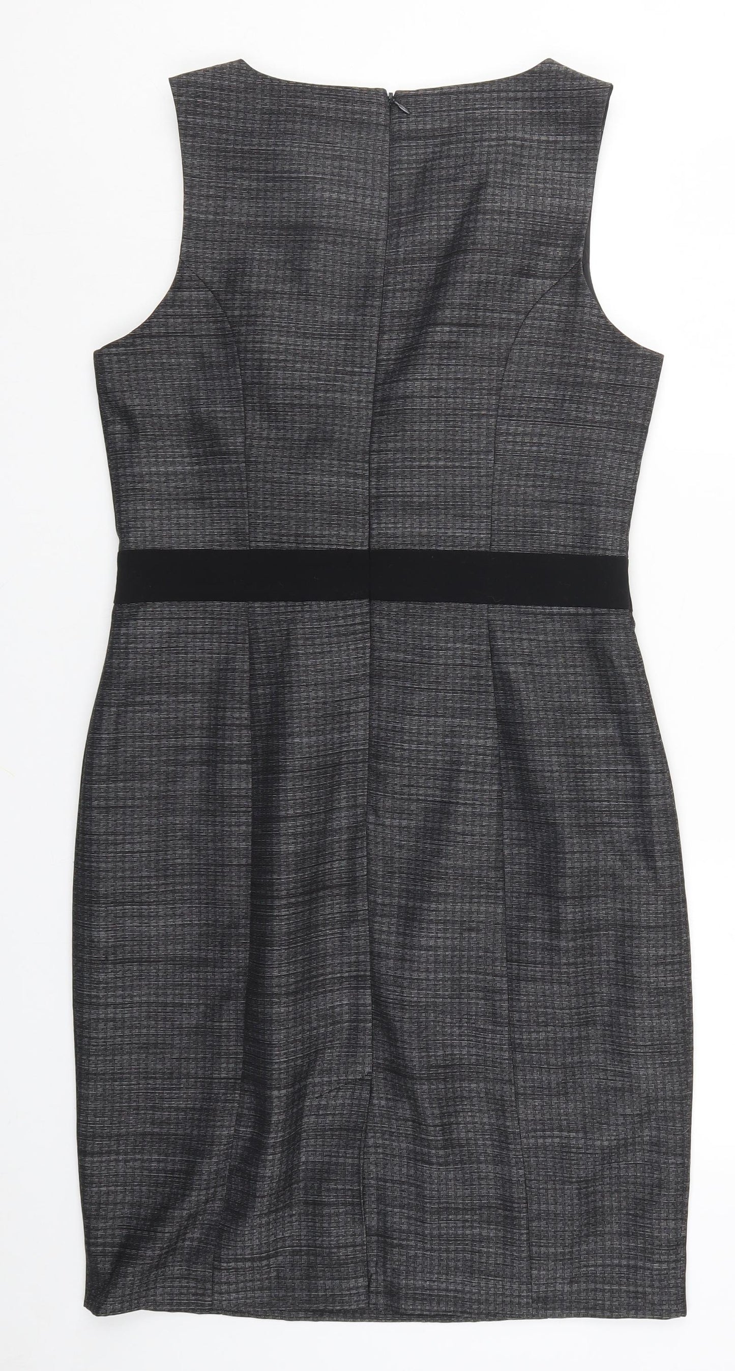 Papaya Womens Grey   Pencil Dress  Size 12