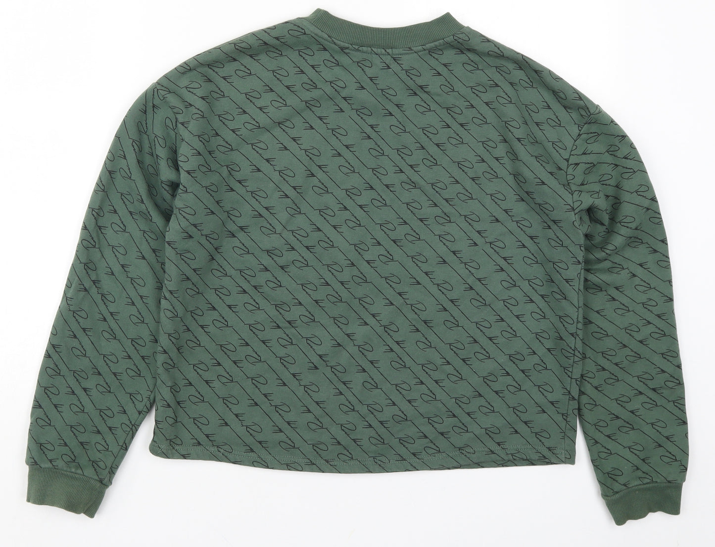 River isand Girls Green   Pullover Sweatshirt Size 11-12 Years  - Couture