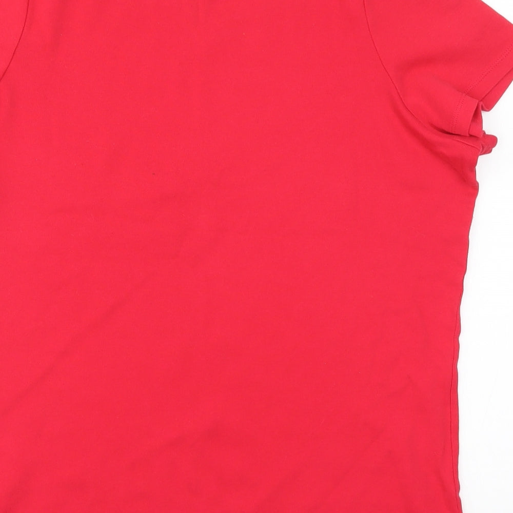 Marks and Spencer Womens Red   Basic T-Shirt Size 22