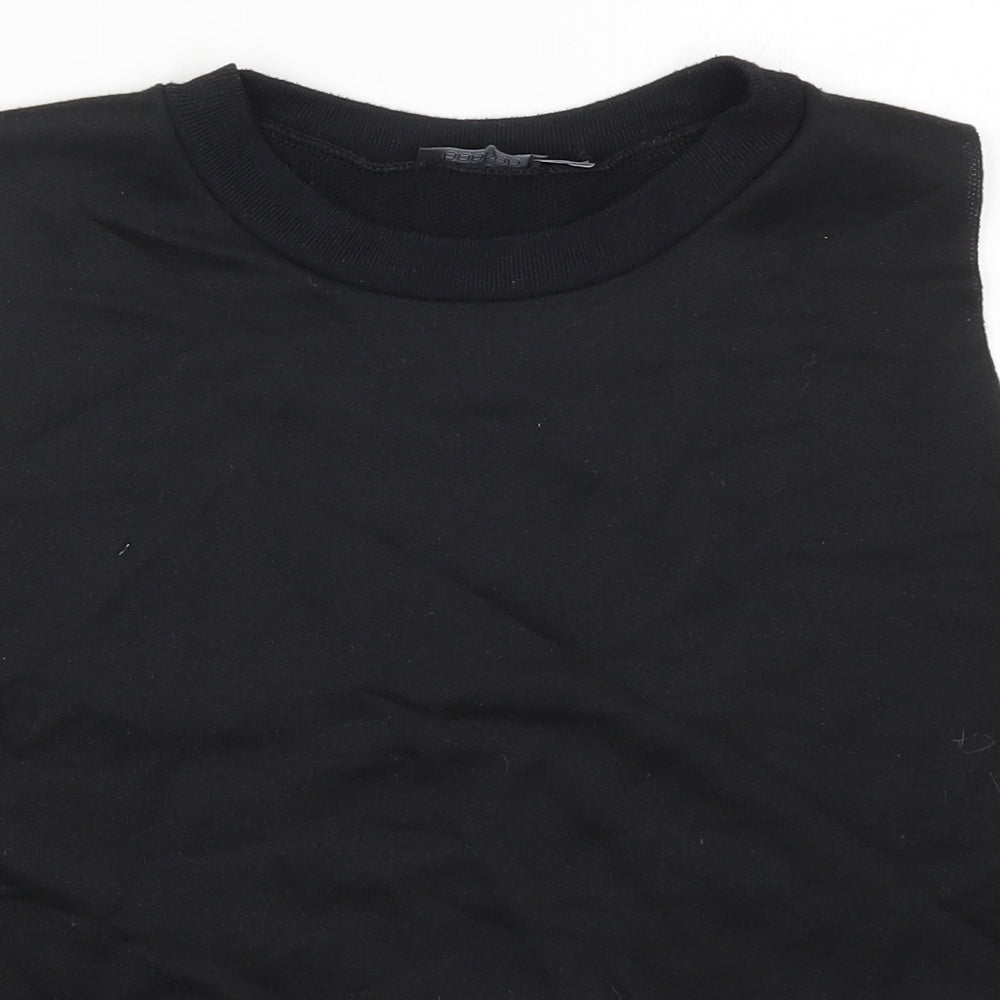 Boohoo Womens Black   Cropped Tank Size 10