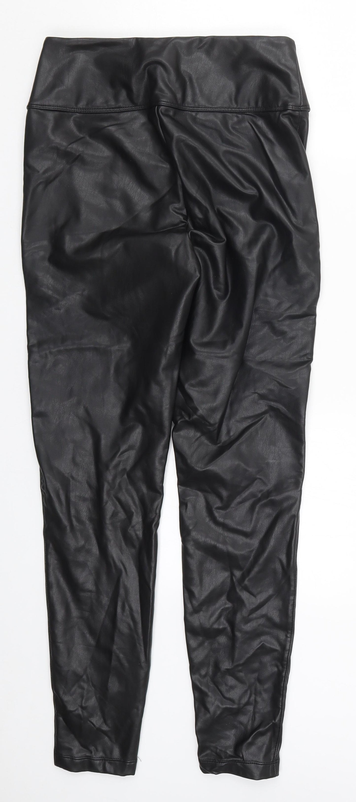 Nobody's Child Womens Black   Carrot Leggings Size 10 L27 in