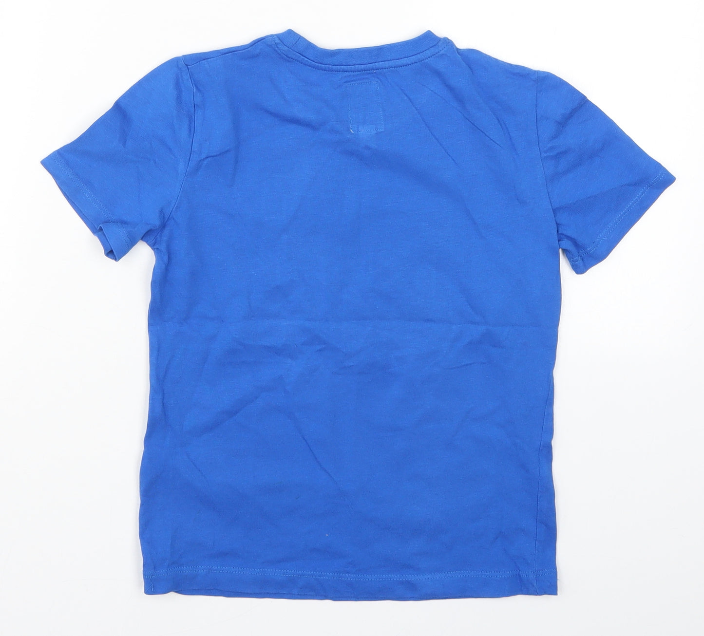 Franklin Marshall Boys Blue   Basic T-Shirt Size 7-8 Years
