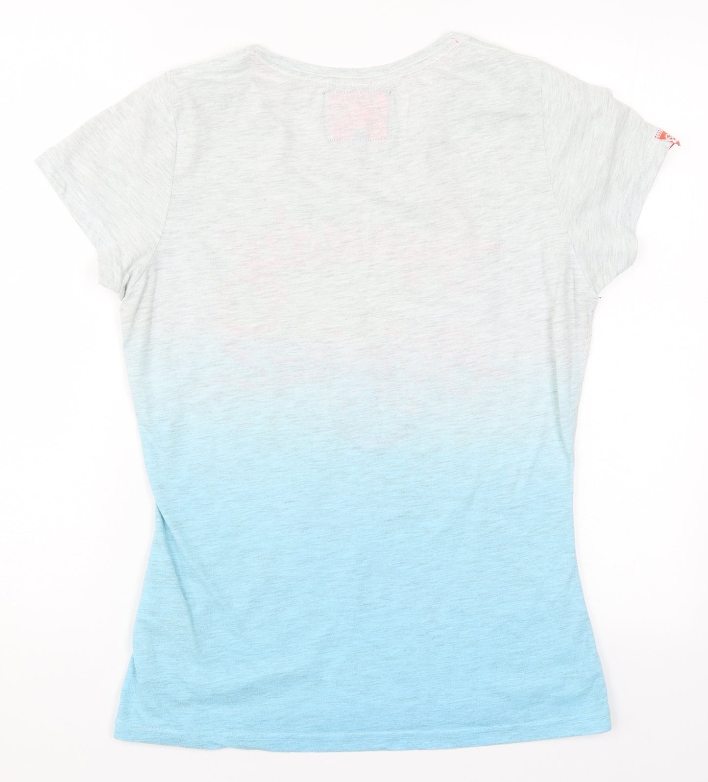 Superdry Womens Blue   Basic T-Shirt Size M  - Ombre