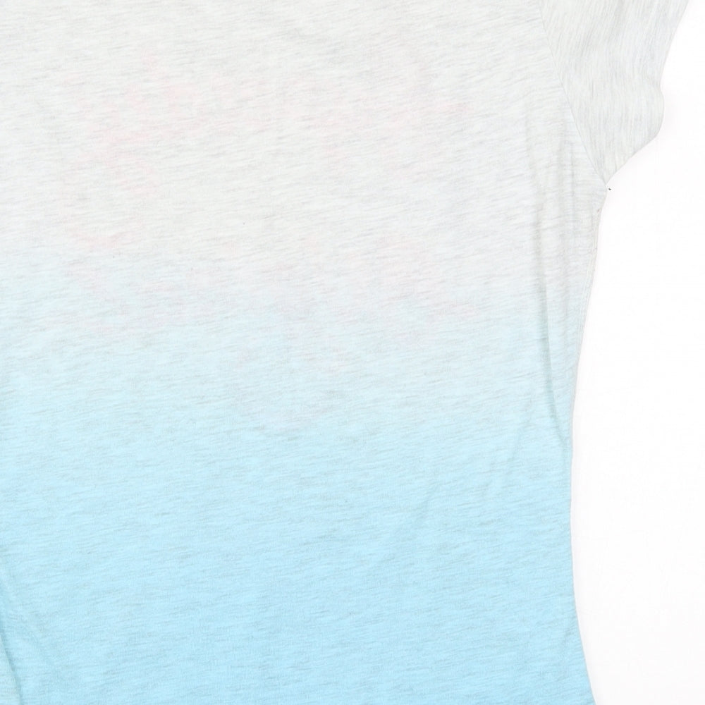 Superdry Womens Blue   Basic T-Shirt Size M  - Ombre