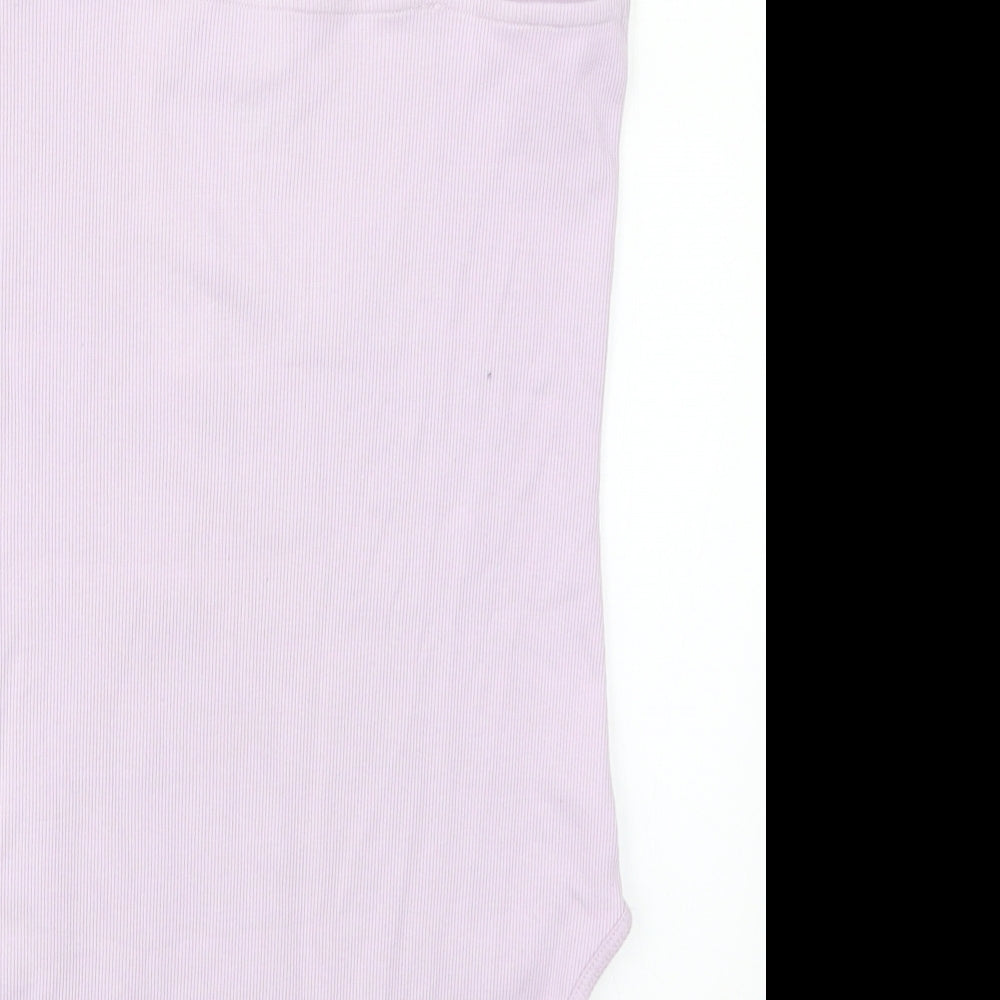 George Womens Purple   Bodysuit One-Piece Size 14