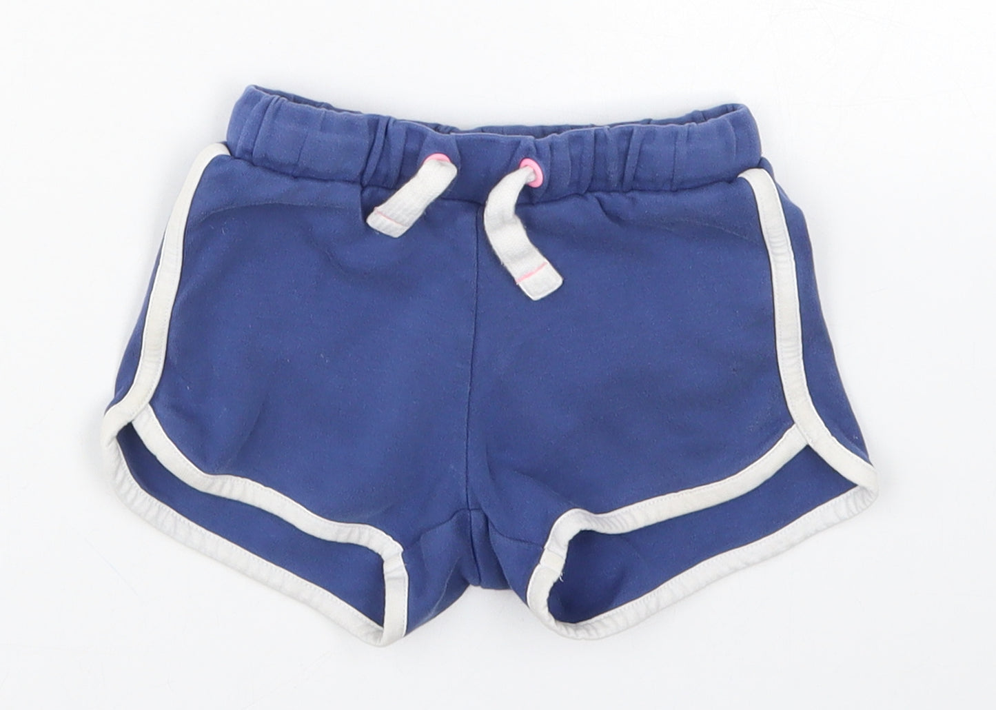 MArks] Girls Blue   Sweat Shorts Size 3-4 Years