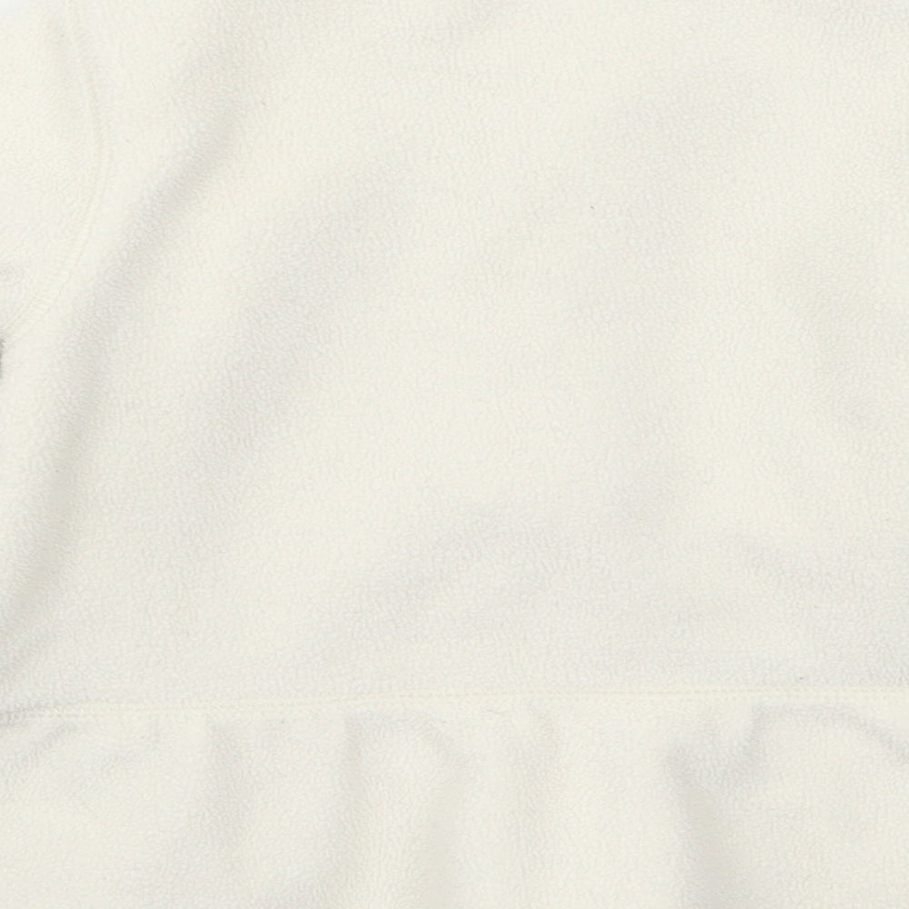 Gap Girls Ivory  Fleece Jacket  Size 4 Years