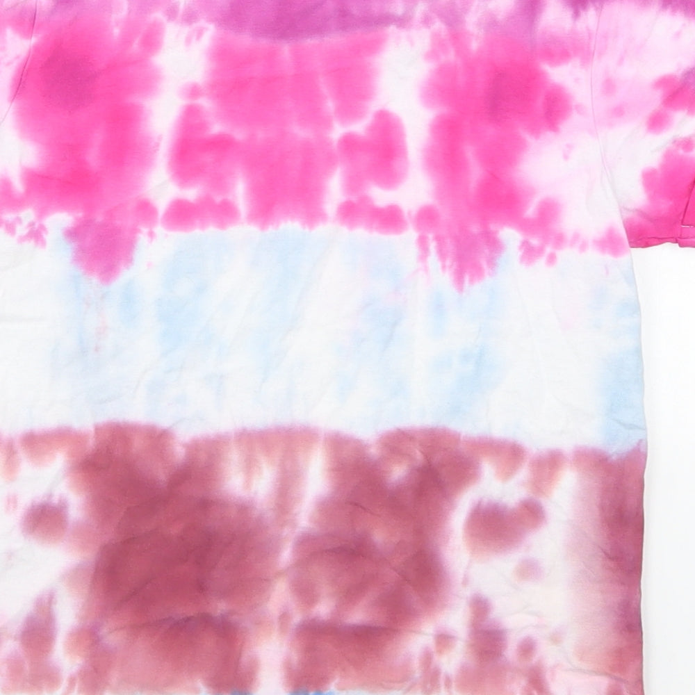NEXT Girls Multicoloured   Basic T-Shirt Size 10 Years  - Tie Dye