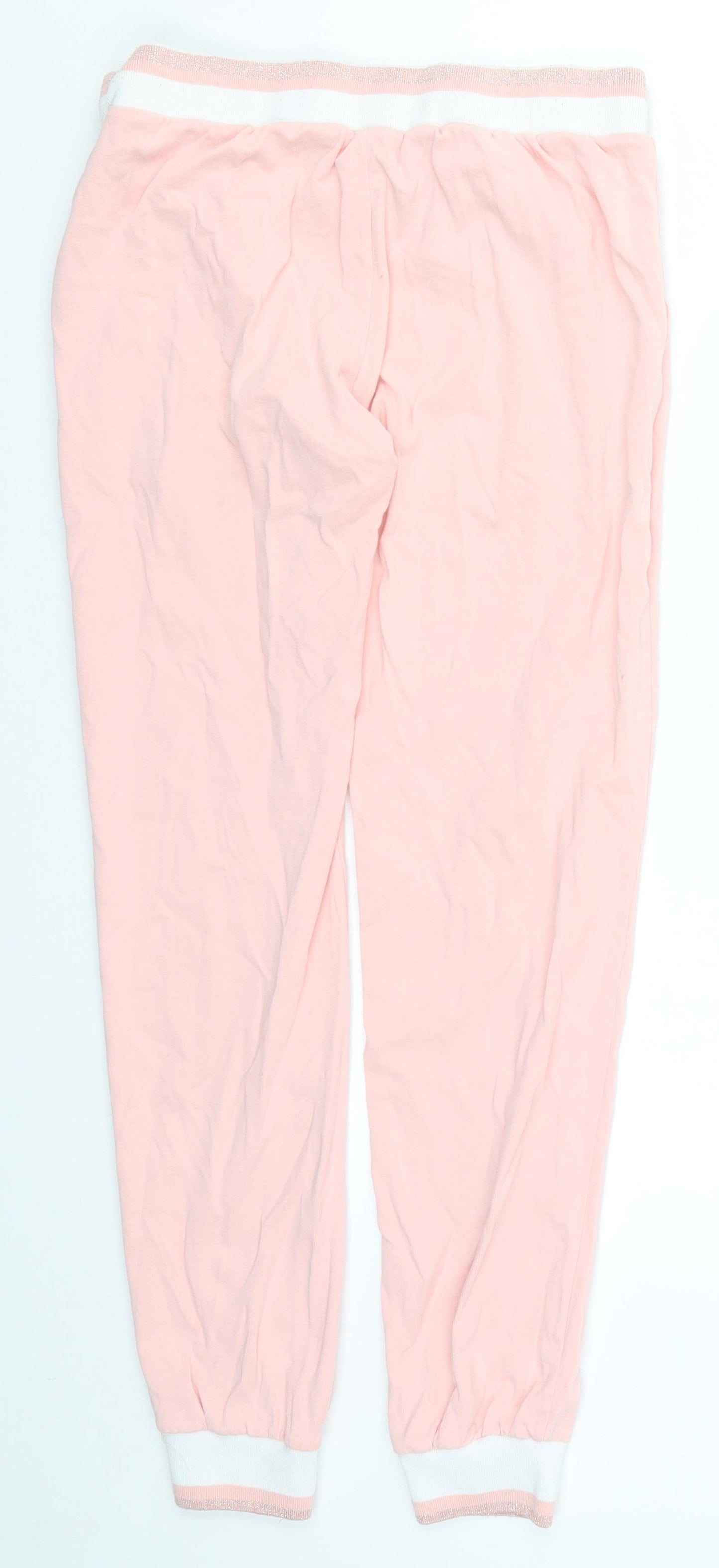 Emma & Ashley Womens Pink   Sweatpants Trousers Size M L27 in