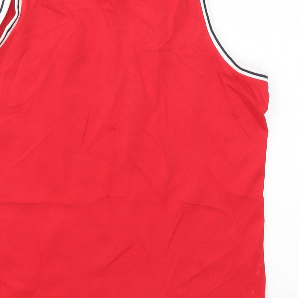 Marks and Spencer Boys Red   Basic Tank Size 10-11 Years  - 11