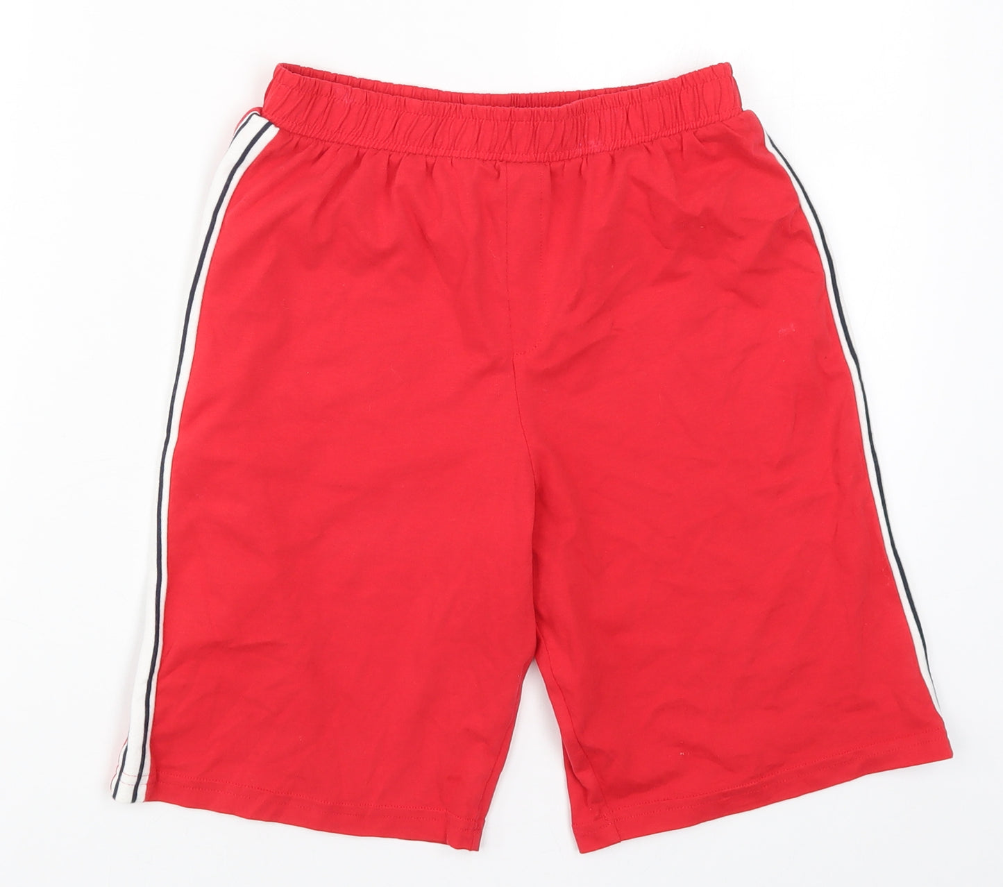 Marks and Spencer Boys Red   Sweat Shorts Size 10-11 Years