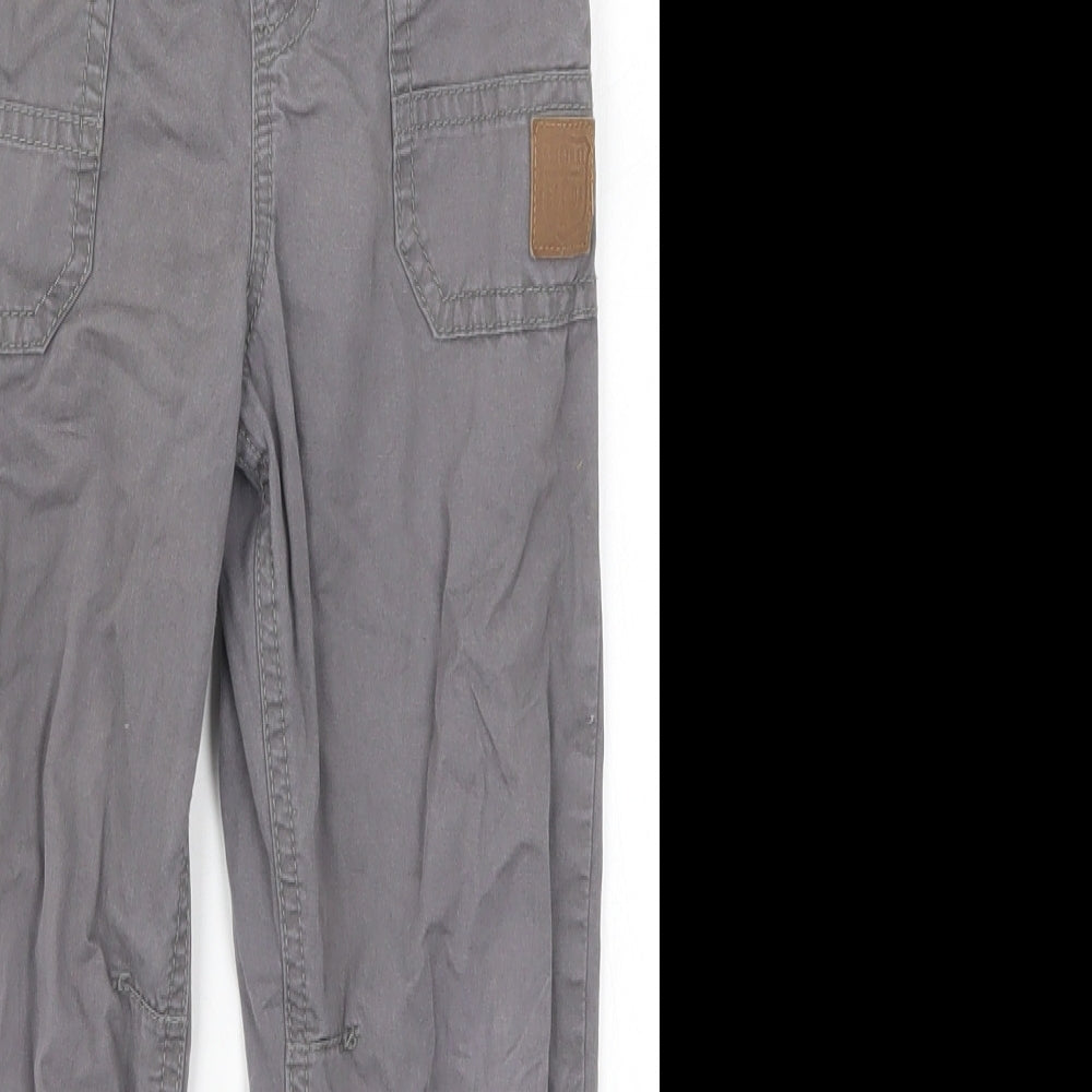 F&F Boys Grey   Cargo Trousers Size 6-7 Years