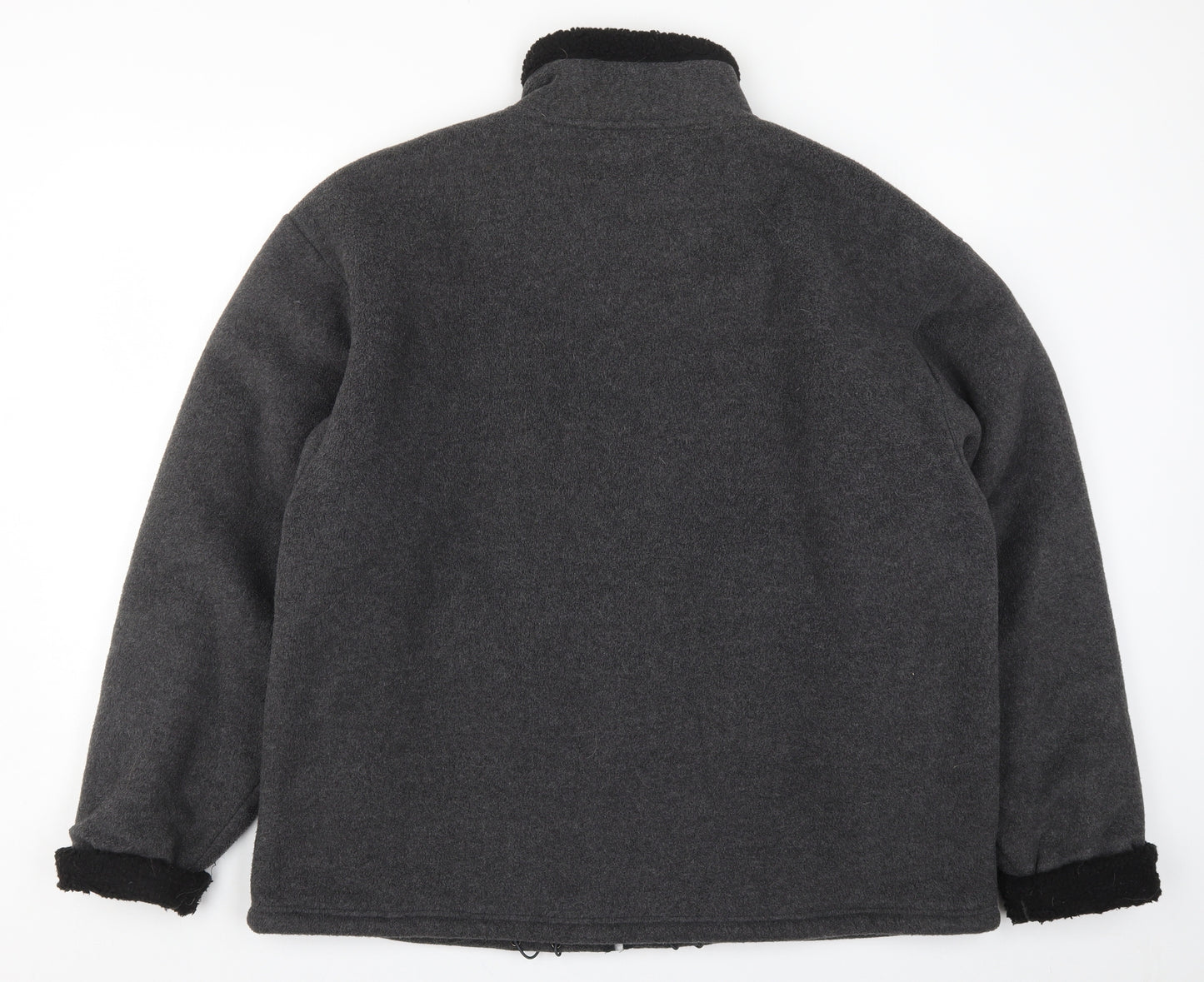 Cutting Edge Mens Grey  Fleece Jacket  Size 2XL