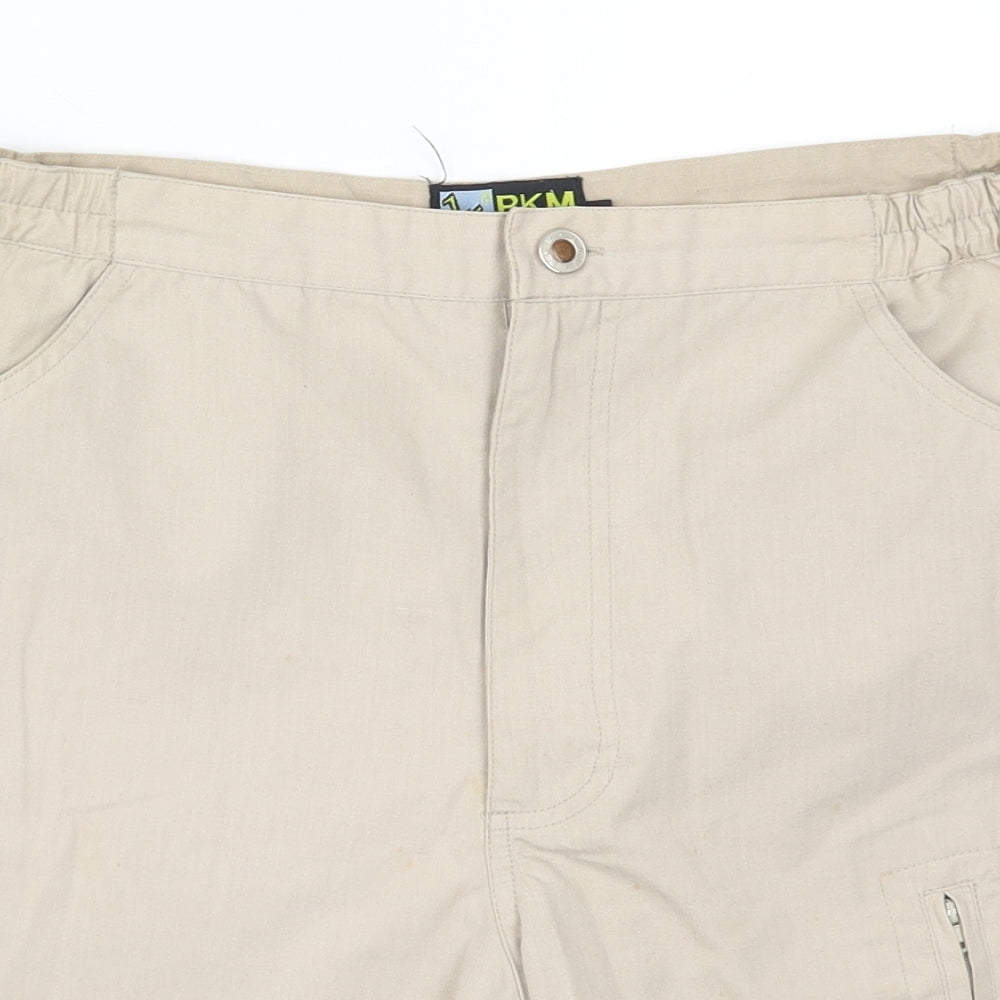 Bikamo Mens Beige   Bermuda Shorts Size 34