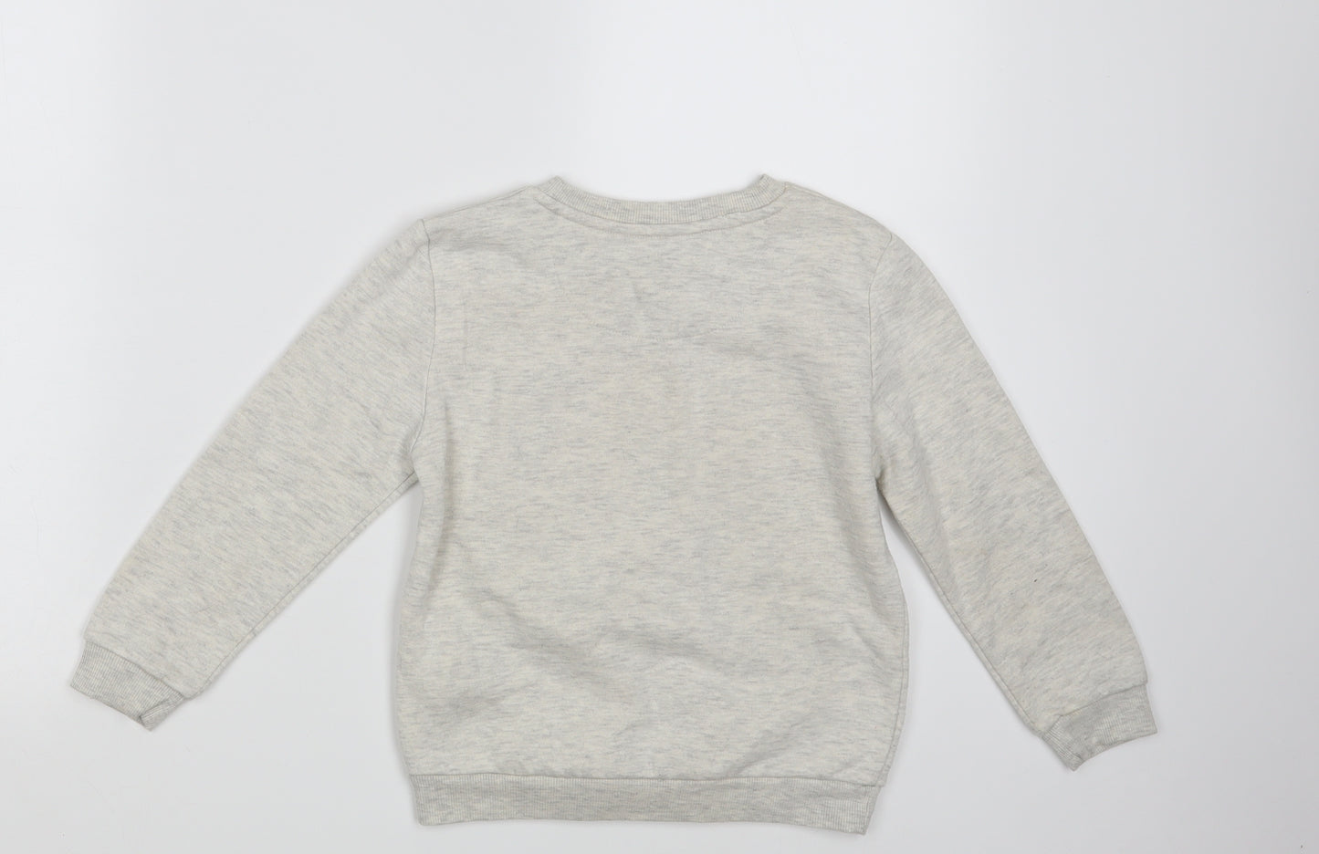 Primark Boys Grey   Pullover Sweatshirt Size 5-6 Years