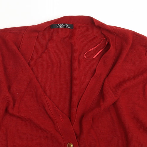 BM Womens Brown   Cardigan Jumper Size M