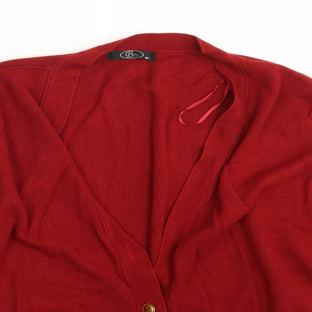 BM Womens Brown   Cardigan Jumper Size M