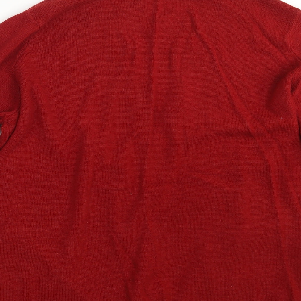 BM Womens Brown   Cardigan Jumper Size M