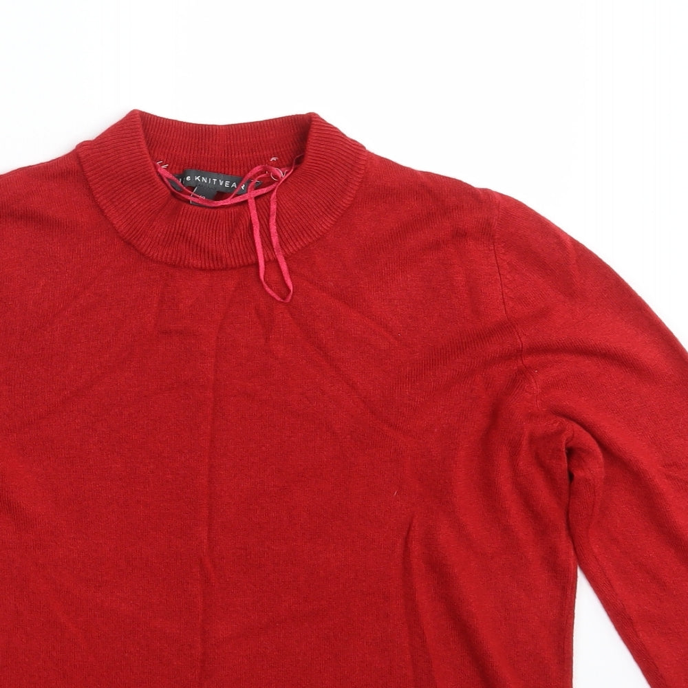 Bonmarché Womens Red   Pullover Jumper Size 12
