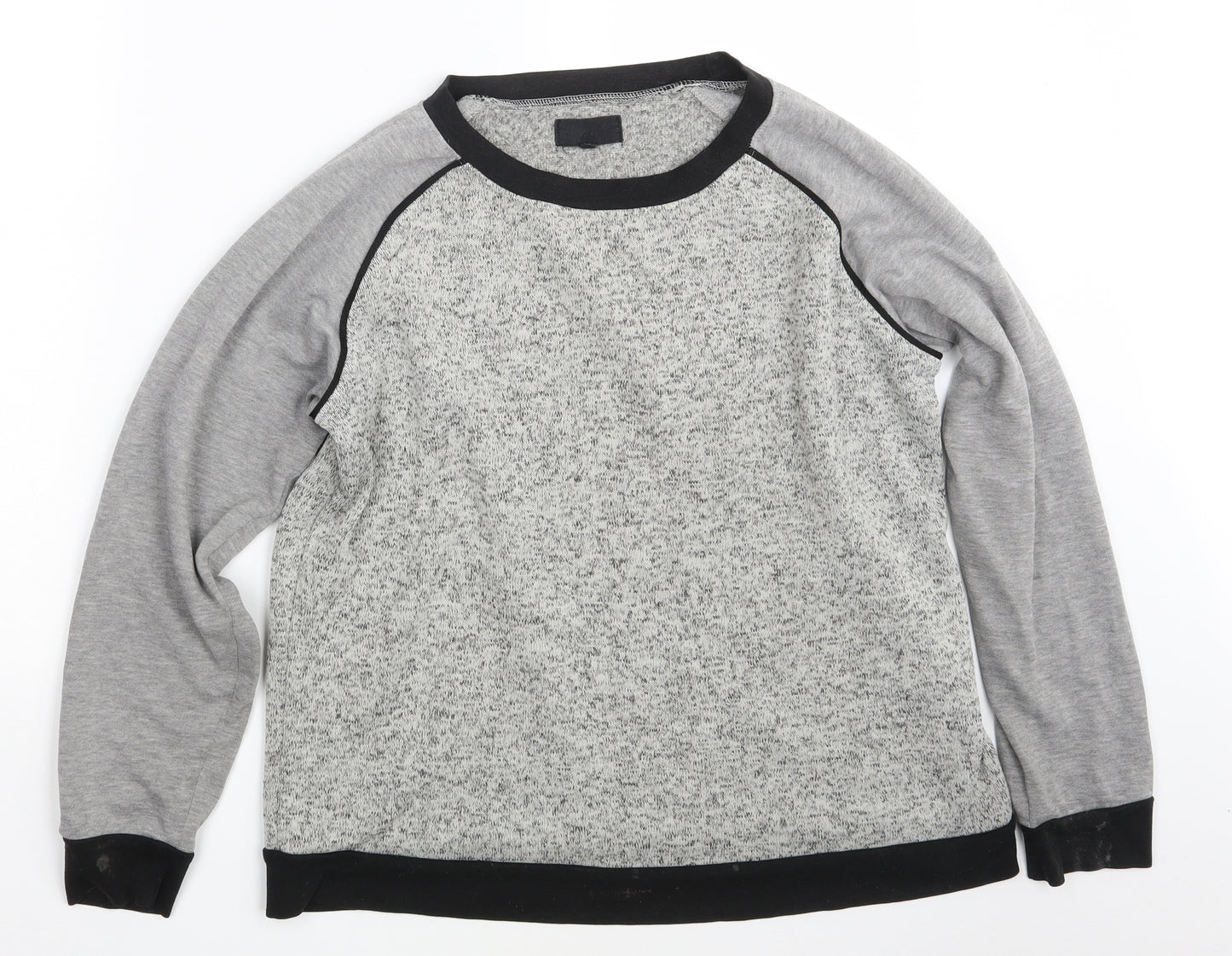 Preworn Womens Grey   Pullover Sweatshirt Size 12
