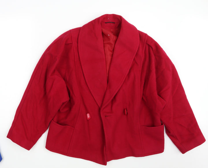 High Fashions Womens Red   Jacket Blazer One Size