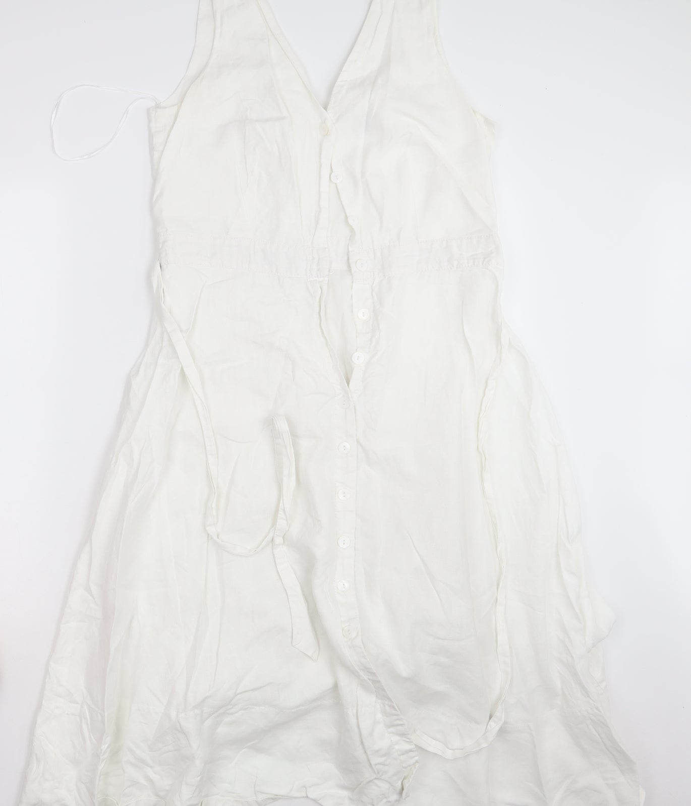 Jasper Conran Womens Ivory   A-Line  Size 14